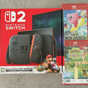 닌텐도스위치2 마리오+포코피아+에어라이더 이미지