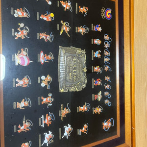 88올림픽 호돌이 핀 배지 컬렉션 리미티드 이미지