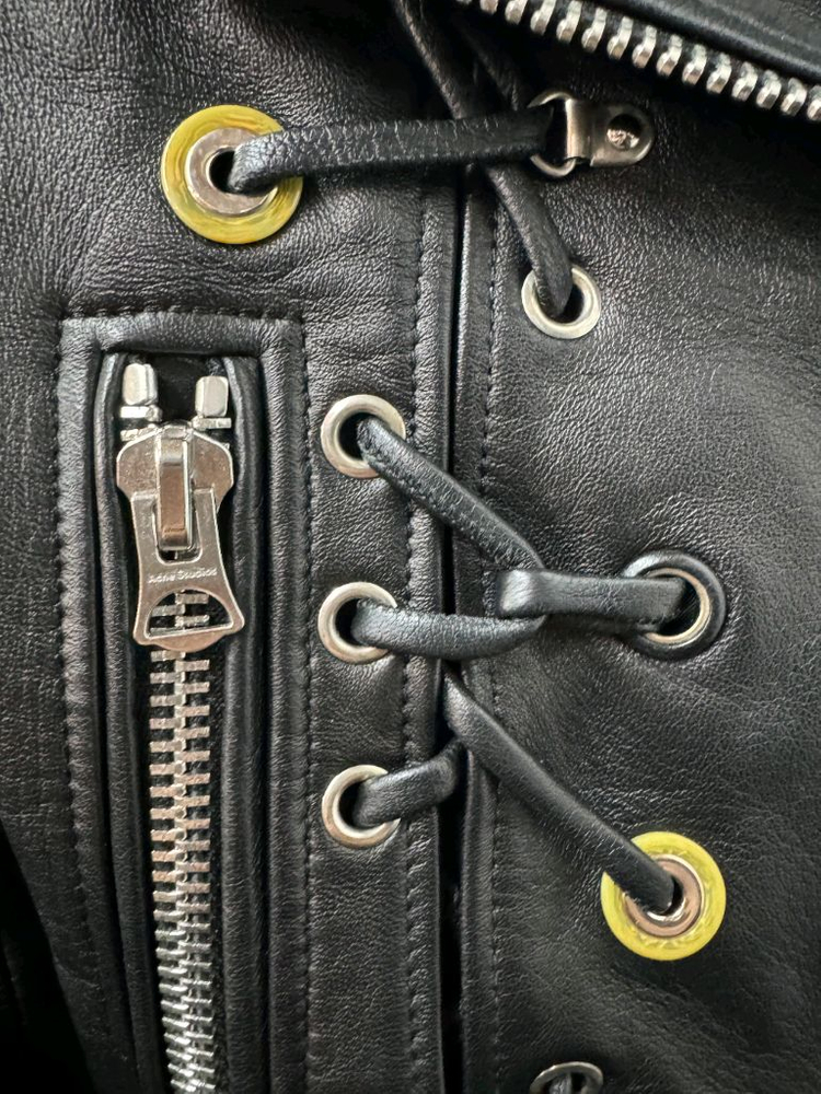 아크네스튜디오 양가죽 레이스업 레더자켓 34(XS) 이미지