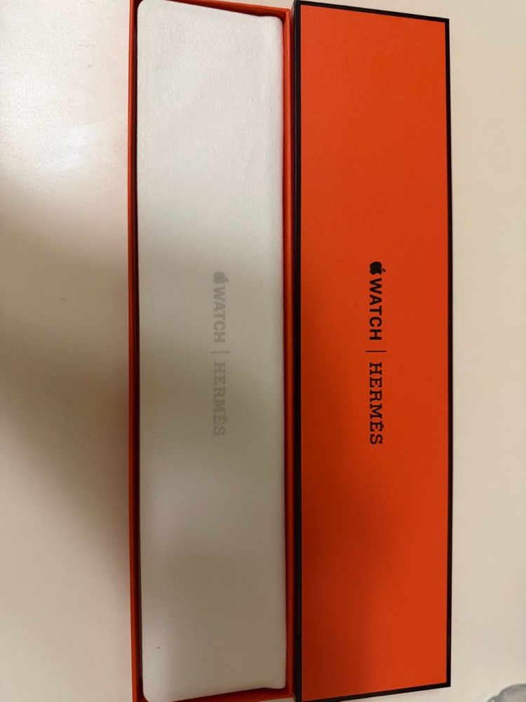 애플워치 에르메스 사티네 H L사이즈 메탈 스트랩 이미지