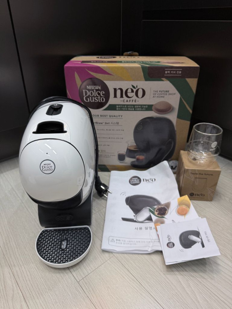 (테스트만)커피머신 돌체구스토 네오 화이트 이미지