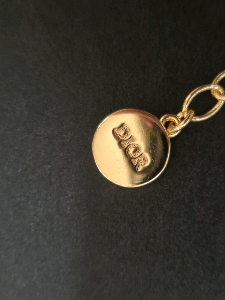 디올 진주 목걸이 팔찌 세트 이미지