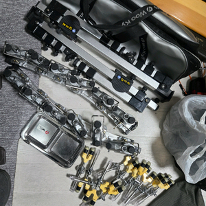 우경 12단 낚시받침틀 섶다리셋 이미지