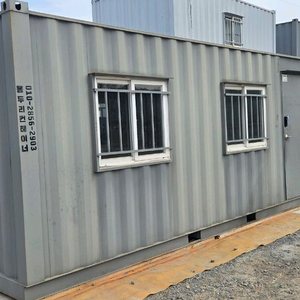 3x6. 깨끗한에어컨 설치된컨테이너 이미지