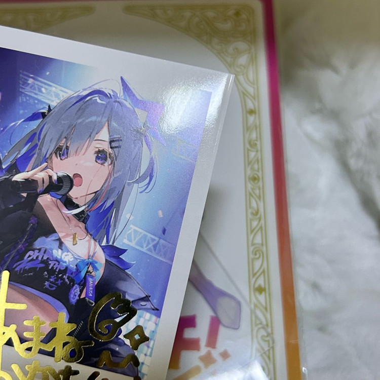 홀로라이브 아마네 카나타 홀로윗치 아크릴 + 복제싸인-약하자 이미지