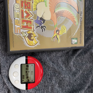 포켓몬스터 하트골드 곽팩 + 칠색조카드 + 포켓워커 팝니다. 이미지