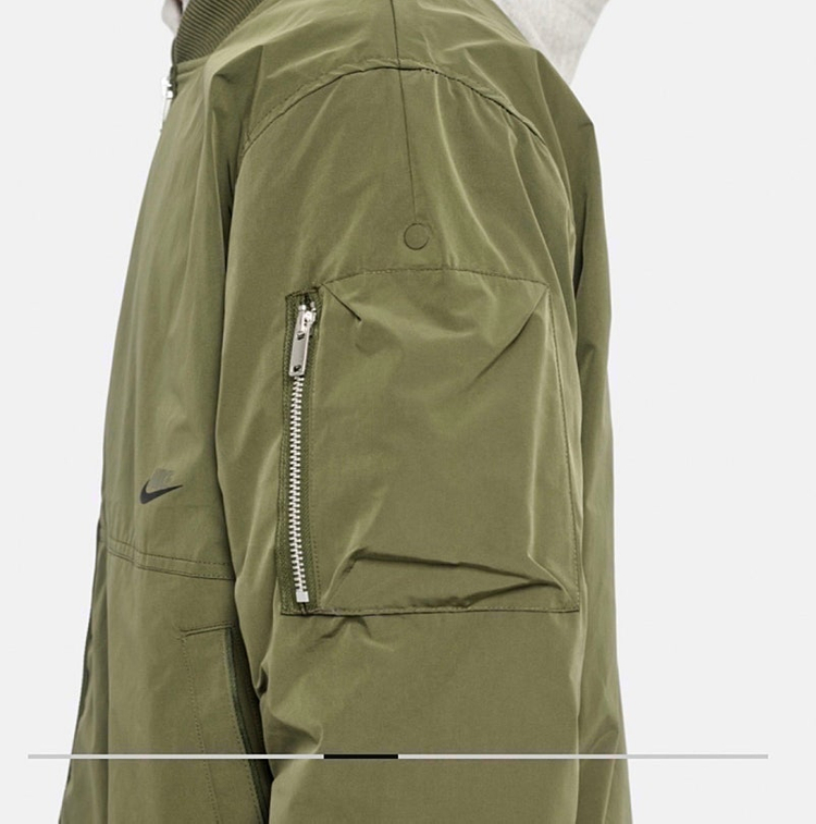 [M] 나이키 에센셜 라인드 봄버 자켓 바람막이 이미지