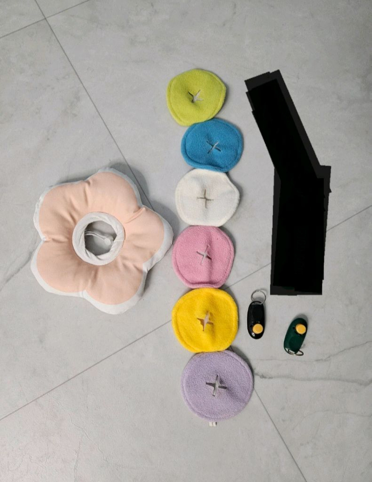 강아지용품 자동 급수기, 강아지 세제, 울타리, 클릭커, 넥카라, 노즈워크, 발톱깍이 이미지