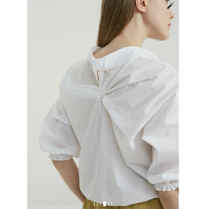 타임 time 트위스트 오픈카라 셔츠 프리사이즈 정품 이미지