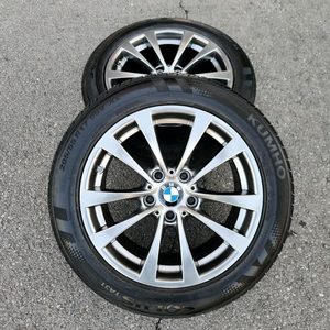 포터2 BMW 17인치 휠 타이어 세트 판매합니다 이미지