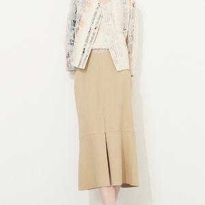 타임 time 레터링 밴딩 슬릿 스커트 66사이즈 정품 이미지