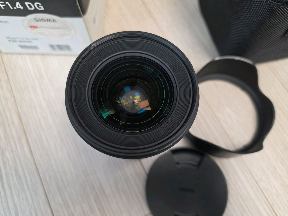 시그마 아트이사식 a 24mm f1.4 dg 니콘마운트 렌즈 판매합니다 이미지