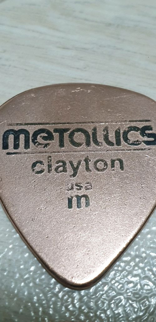 Steve Clayton-Metallics Copper M사이즈(피크,구리,금속,기타,통기타,베이스,수집용,소장용) 이미지