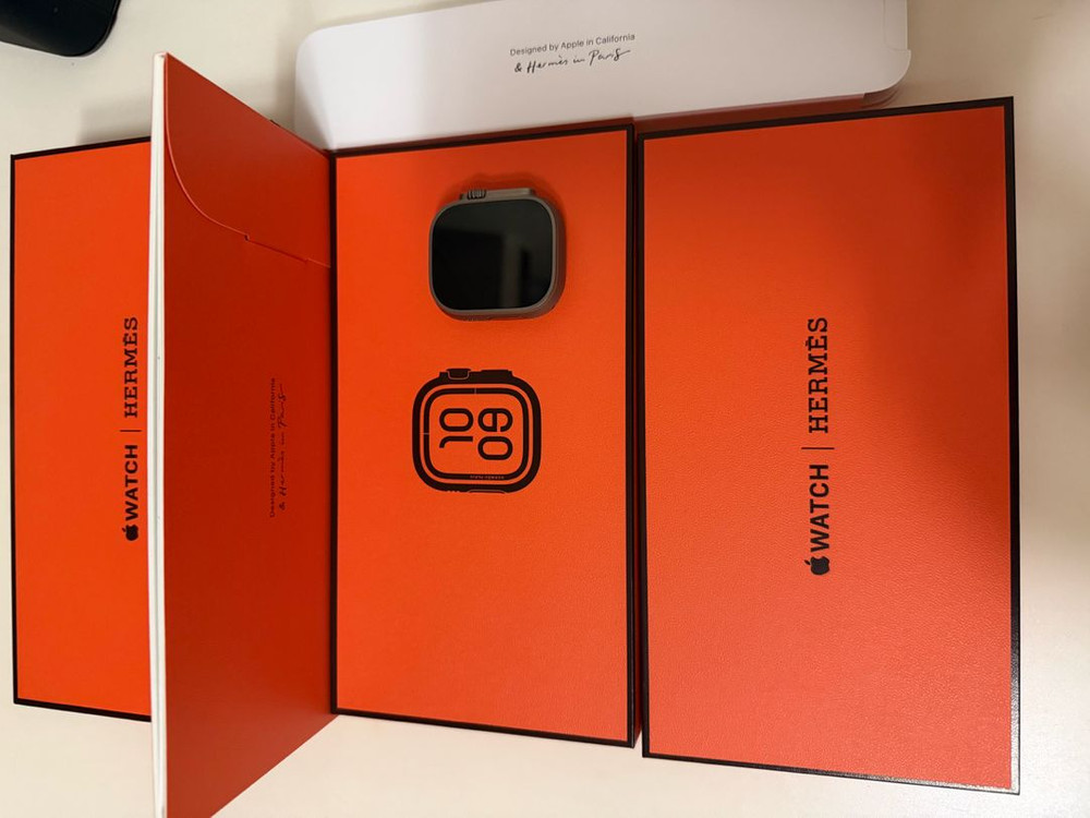 [애케플 적용] 애플워치 울트라3 에르메스(오랑주 밴드포함) 이미지