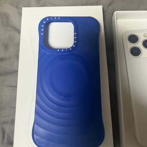 케이스티파이 아이폰 16 프로 리플 케이스 블루 파란색 이미지