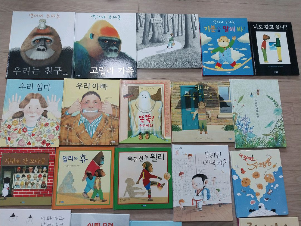 이지은 작가, 앤서니브라운 25권 이미지