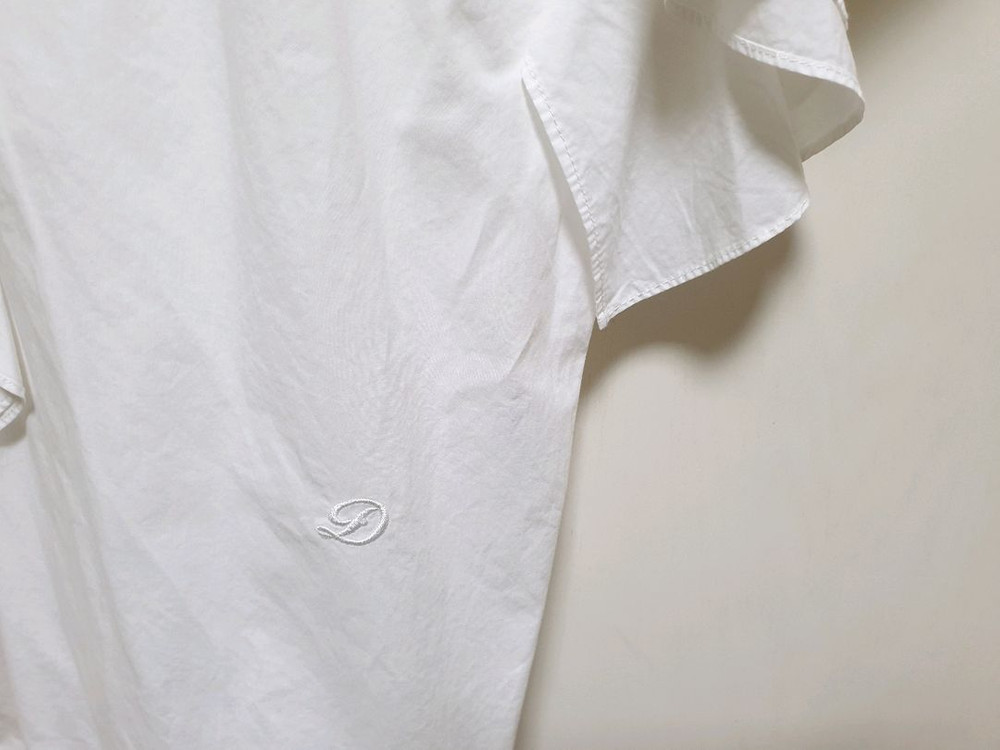 듀엘 프릴 셔츠 블라우스 이미지