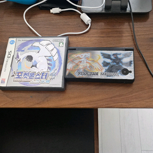 휴대용 게임기 본체 + 포켓몬 게임 닌텐도ds포켓몬 에디션+포켓몬 소울실버(캐이스 포함,포켓워커 포함x,단품 가능) 이미지