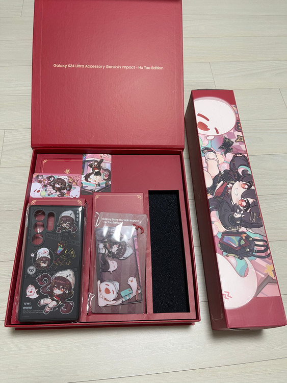 원신 호두에디션 굿즈 일괄 이미지