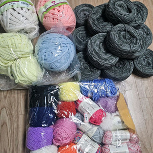 뜨개실 모음 세트.택배비포함 이미지