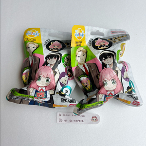 2개 일괄 스파이 패밀리 입욕제 빅쿠라 타마고 피규어 아냐 로이드 요르 이미지