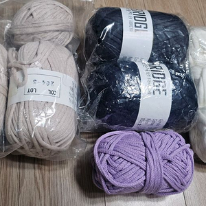 뜨개실 세트.배송료포함 이미지