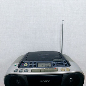 소니 라디오 카세트 CD 플레이어 CFD-S03CP 이미지