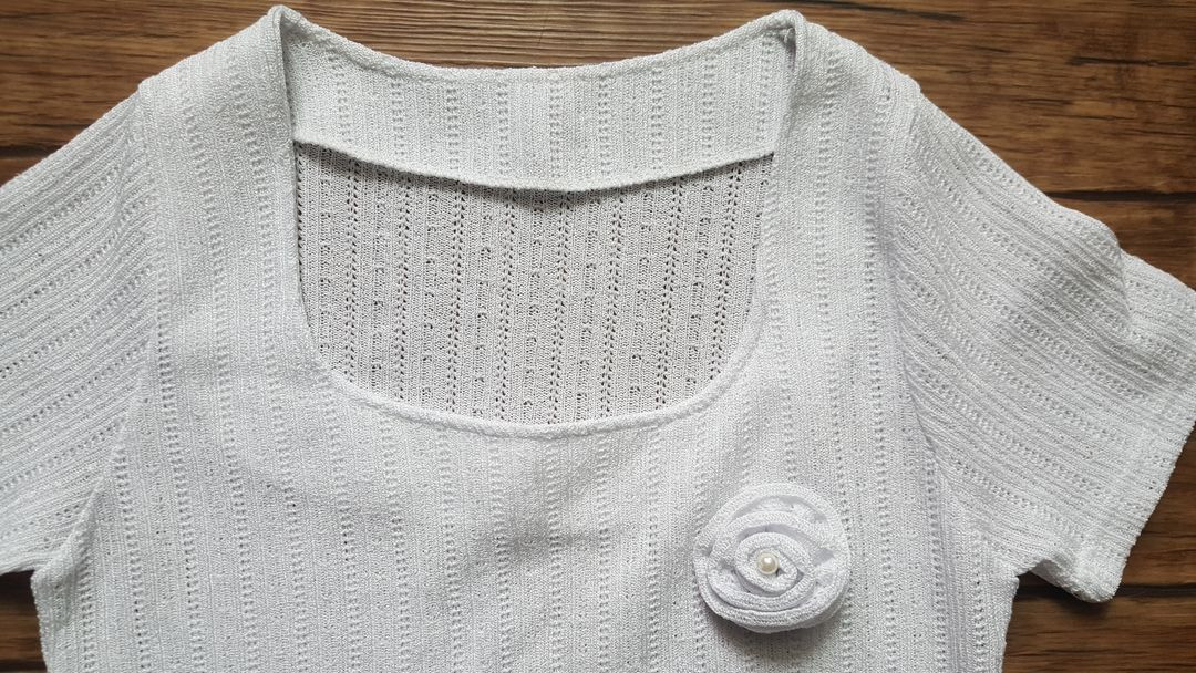 여성55 66 니트티 니트 가디건 7부 흰니트티 이미지