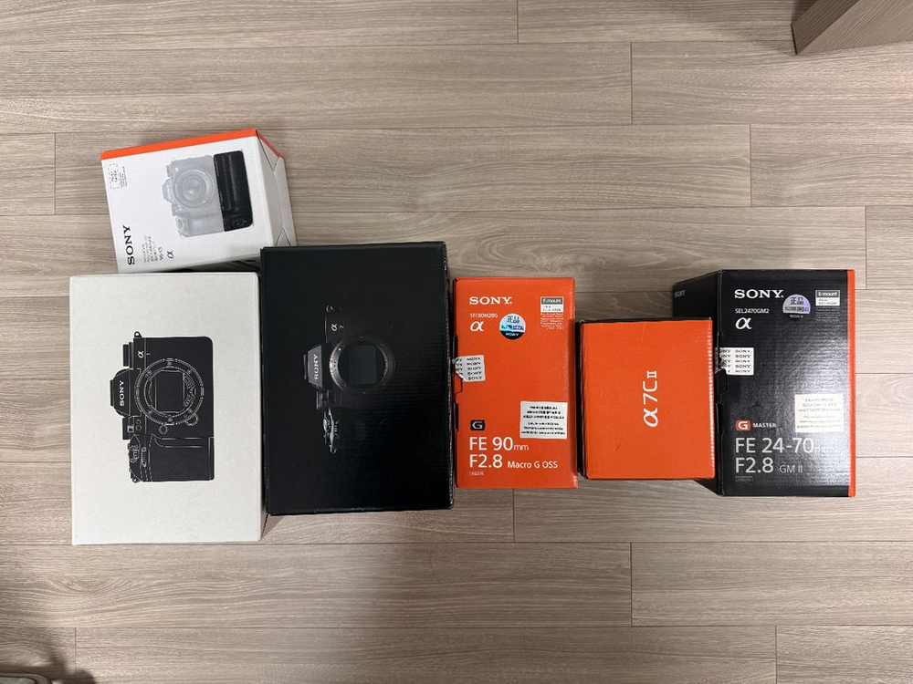 소니 a1m2 a7c2 2470gm2 90macro vg-c5 이미지