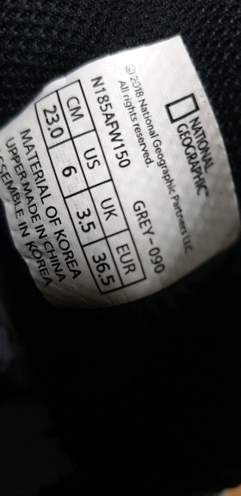 여.225~230) 내셔널지오그래픽 여성 등산 트레킹화/ 아웃도어 레져 산행 이미지