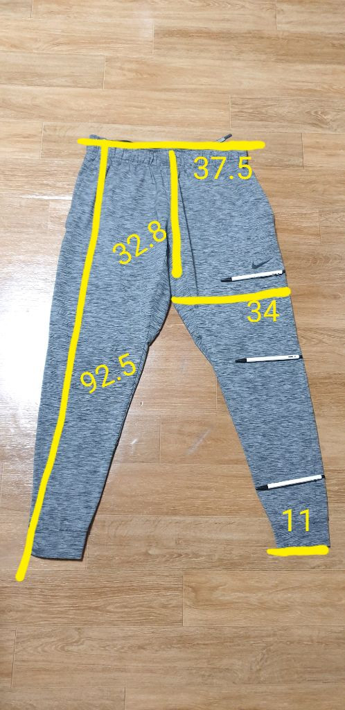 남.32-33) 나이키 남성 트레이닝 바지, 나이키 요가 팬츠 / 헬스 다이어트 트레이닝 이미지