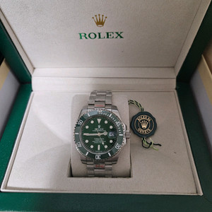 롤렉스 서브마리너 헐크 41mm 새상품 이미지