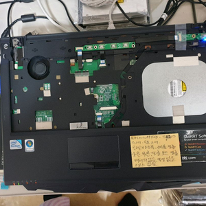 LG R560 메인보드외 시피유.쿨러 방열판 이미지