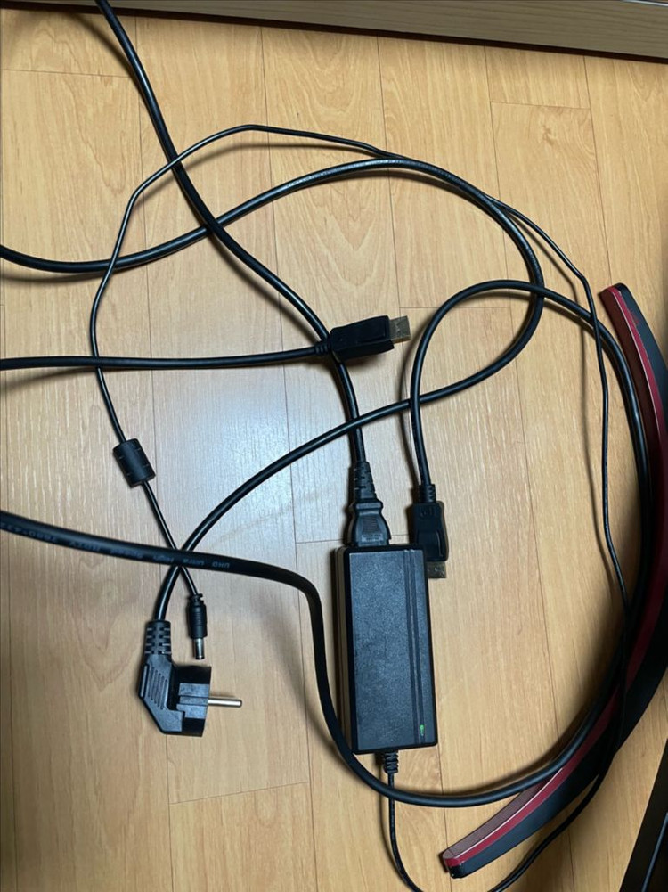 제이씨현 27인치 qhd 144hz 커브드 모니터 이미지