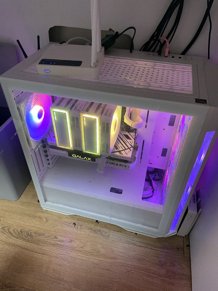 램,ssd제외 화이트 반본체 (7600/3060ti) 이미지