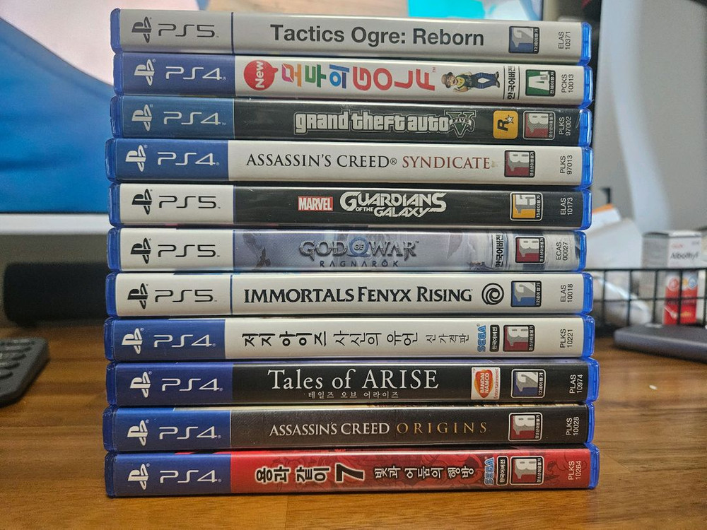 플스씨디 플레이스테이션 ps5 ps4 타이틀 팝니다 인기작만있어요 이미지