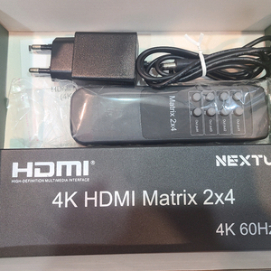 NEXTU 4224UHDM-DS 2x4 HDMI 매트릭스 스위치 이미지