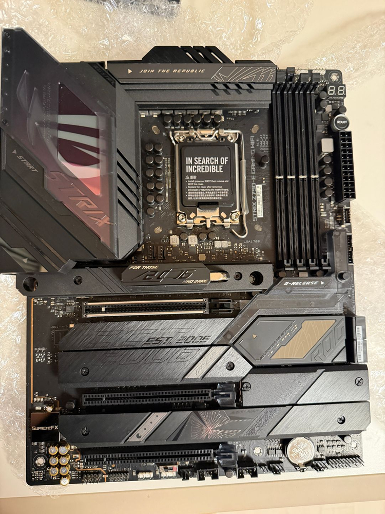 ASUS ROG STRIX Z790E 보드 팝니다 | 중고나라 - 안심되는 중고거래