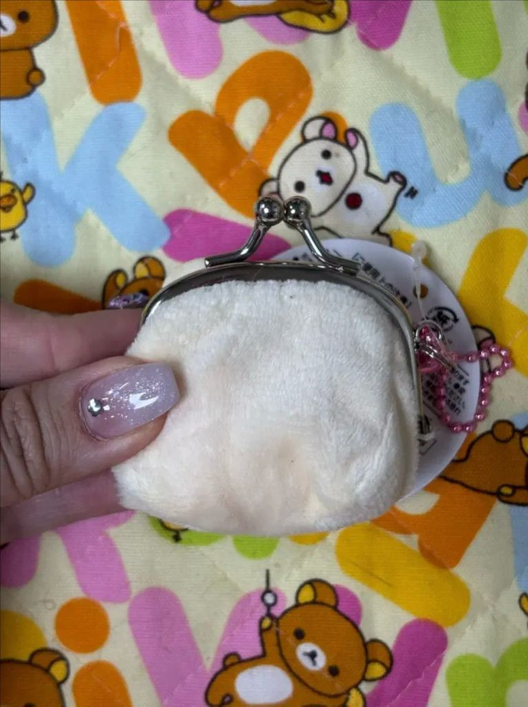 산엑스 코리락쿠마 미니 가마구치 동전지갑 키링 [일본정품 새상품] 이미지