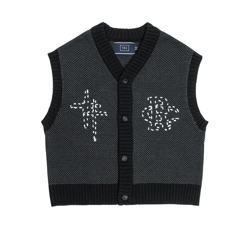 남녀공용 니트 베스트 m, 이미지