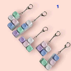 파스텔4구청축키캡키링 이미지
