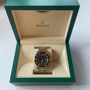 롤렉스 서브마리너 콤비 검판 구형 섭마 흑콤 16613 이미지