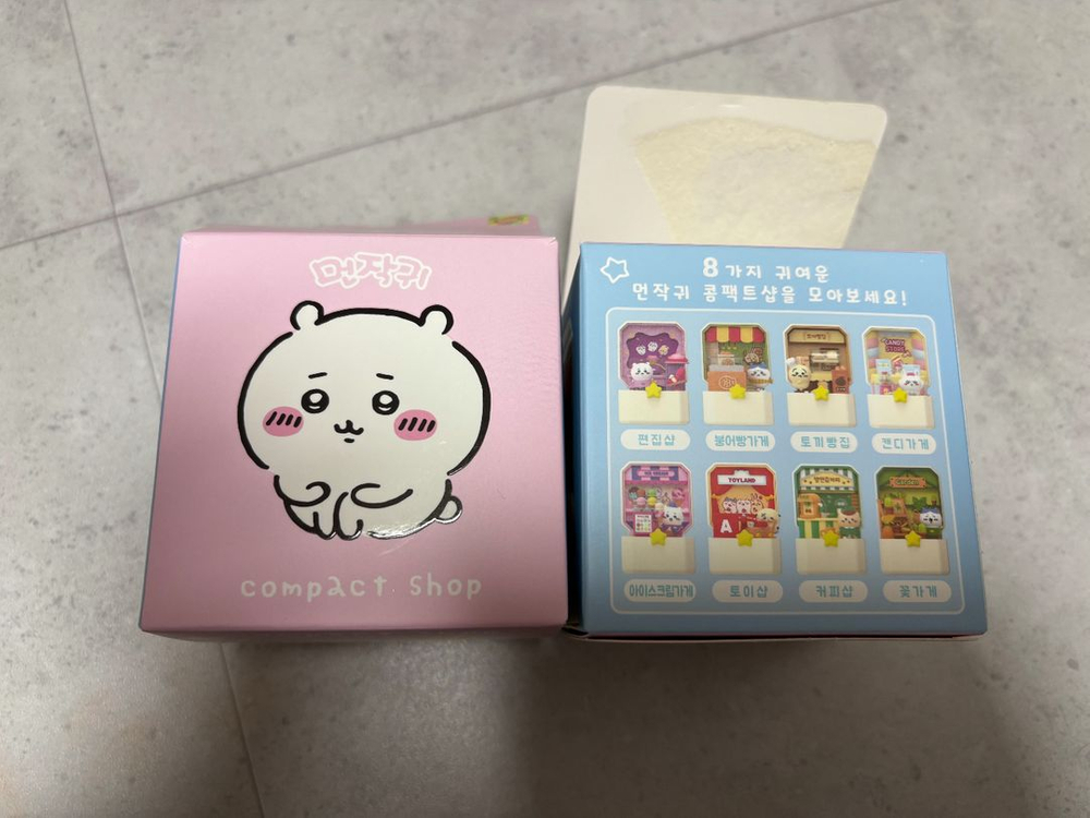 먼작귀 치이카와 콤팩트샵 피규어 판매 이미지