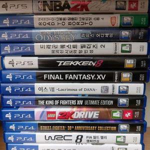 ps4 ps5 플스4 타이틀 다수 있음 이미지