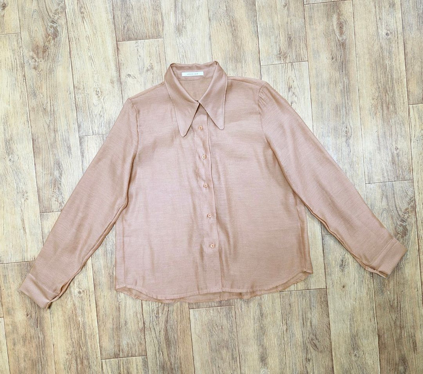 런던레이스(LONDON RACE) 시스루 블라우스 55-66 새상품 이미지