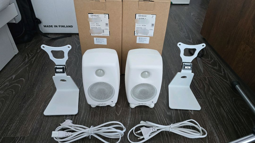제네렉 g1 (제네렉 8010a) genelec 1조 (전용스탠드 포함) 민트급 이미지