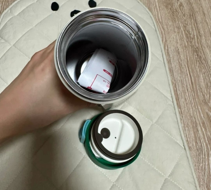 스타벅스 서머조이 보온병 - 새제품 이미지