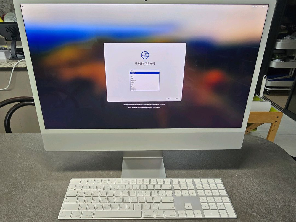 아이맥 iMac M3/ 16GB/ 1TB 실버 판매합니다. 이미지