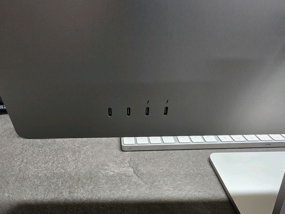 아이맥 iMac M3/ 16GB/ 1TB 실버 판매합니다. 이미지