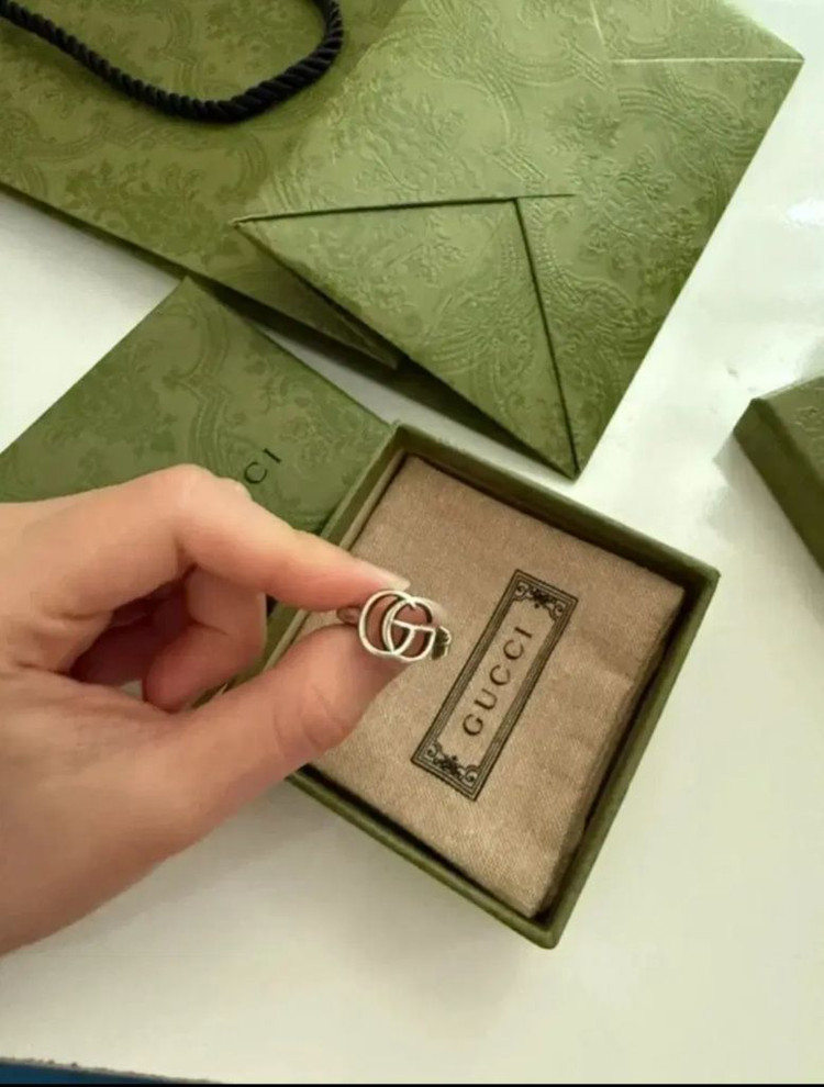 구찌 GG 마몽 키 모티브 링 10호 이미지